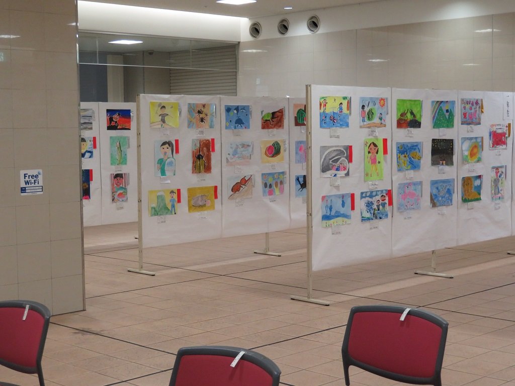 絵画の部展示