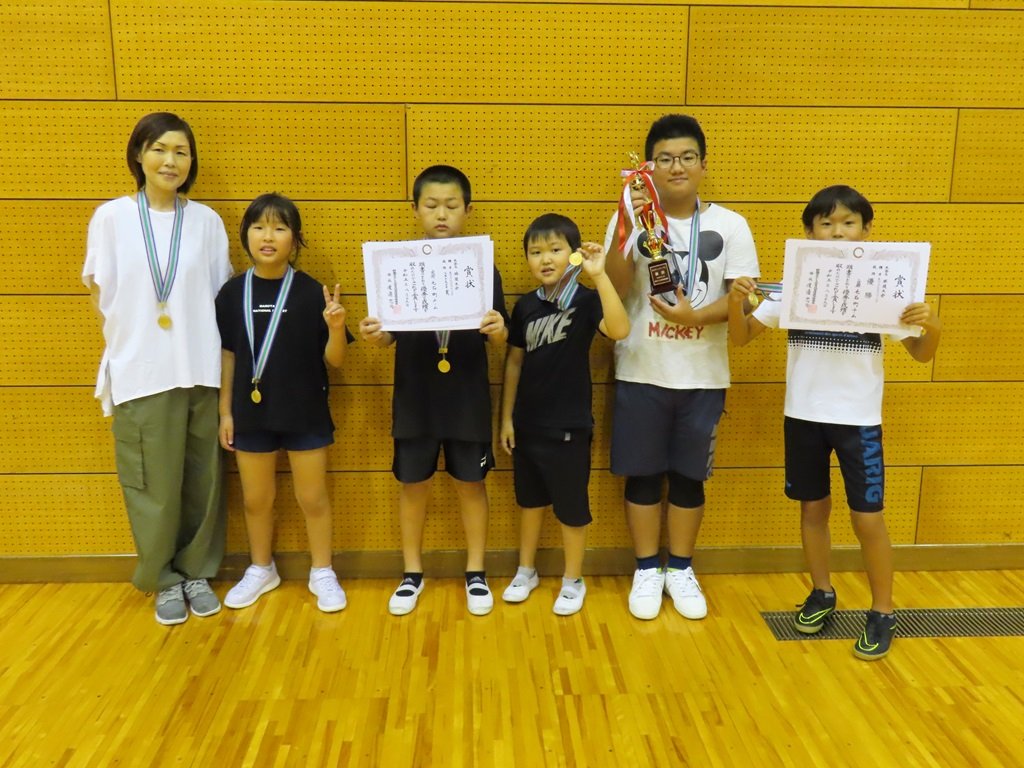 優勝の鼻毛石チーム